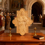 The Good Shepherd Wooden Cross: A Christian Symbol of Christ’s Unfailing Care