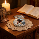 Jesus in Prayer Keychain: Carry His Presence Wherever You Go