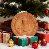 St. Francis of Assisi Patron Saint of Animals Religious Icon - Natural Wood Wall Decoration Hanging Souvenir