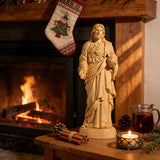 Sacred Heart of Jesus Wooden Statue: A Tribute to Unfailing Love