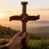 Nail Cross Wooden Wall Art: A Christian Symbol of Sacrifice & Redemption