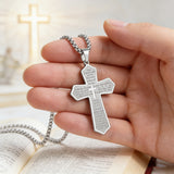 Lord’s Prayer Cross Necklace: Faith That Speaks in Every Wear