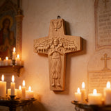 “Good Shepherd” Jesus Shepherd Wooden Wall Hanging