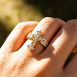 Cross Statement Ring: Wear Your Faith With Bold Elegance