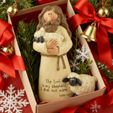 The Good Shepherd Resin Figurine: "The Lord is My Shepherd" ✨🙏