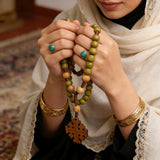 Natural Wood Rosary: A Sacred Token Woven From Faith & Creation