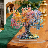 Crystal Butterfly Tree of Life | Exclusive Spiritual Decor for Christian Independent Sites
