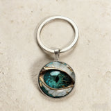 Vintage Mystic Eye Keychain: A Symbol of Protection and Mystique