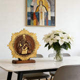 Nativity Wooden Wall Hanging