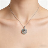 Owl Tree of Life Alloy Necklace – Wisdom, Growth & Iridescent Beauty