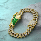 St. Jude Cuban Link Bracelet | Religious Hip-Hop Jewelry
