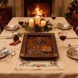 Jesus Christ Pantocrator Wood Carving