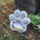Bgcopper Pet Memorial Stone with Picture Frame