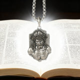 The Crown of Thorns Covenant - S925 Sterling Silver Christian Pendant, A Sacred Reminder of Sacrifice and Redemption