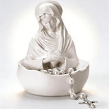 Virgin Mary Rosary Holder | Catholic Home Decor