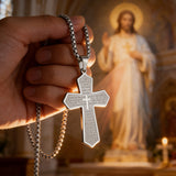 Lord’s Prayer Cross Necklace: Faith That Speaks in Every Wear