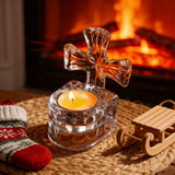 Cross Glass Candle Holder: Light Wrapped in Sacred Symbolism