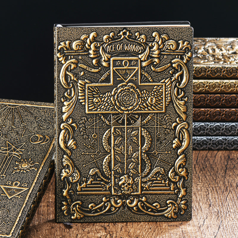 Vintage cross embossed notebook, the most personalized back-to-school gift