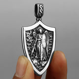 St.Michael's Archangel Necklace. Paratrooper Police Military Paramedic Grocers Mariners and military personnel Patron Saint Amulet