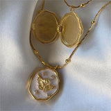 Angel Closure Album Box Necklace - Pet lover gift
