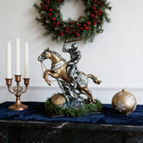 Roman Warrior in Armor Resin Statue