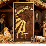 Plaque commemorating Good Friday, remembering the meaning of Jesus' crucifixion