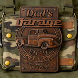 Dad's Garage Wooden Wall Sign: The Perfect Tribute to His Go-To Space