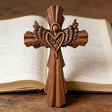 Angel Guardian Cross Wall Decoration