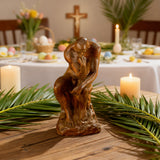 Boxwood Contemplative Sculpture | Bring Sacred Stillness into Your Daily Life