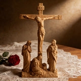 New Product Jesus crucifixion scene ornaments