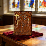 Bgcopper Heilige Dreifaltigkeit Holz Wanddekor