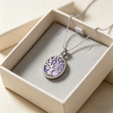 Tree of Life Amethyst Necklace – Growth, Wisdom & Divine Light