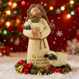 The Good Shepherd Resin Figurine: "The Lord is My Shepherd" ✨🙏