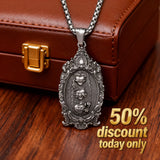 50% Off Today!Holy Family Three Sacred Hearts Necklace - only available at Bgcopper