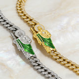 St. Jude Cuban Link Bracelet | Religious Hip-Hop Jewelry