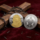 Jesus’ Crown of Thorns Cross Coin: A Tangible Reminder of Love & Sacrifice