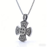 New Celtic Knot Cross Necklace – Viking Heritage & Timeless Faith