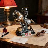 Roman Warrior in Armor Resin Statue
