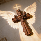 Angel Guardian Cross Wall Decoration