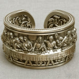 Last Supper Copper Adjustable Size Bracelet