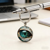 Vintage Mystic Eye Keychain: A Symbol of Protection and Mystique