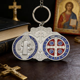 St. Benedict Keychain: A Spiritual Guardian of Faith