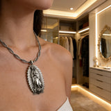 Our Lady of Guadalupe S925k Silver Necklace