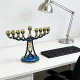 Holy 7-Branch Christian Menorah: Emblem of Divine Light and Devout Faith