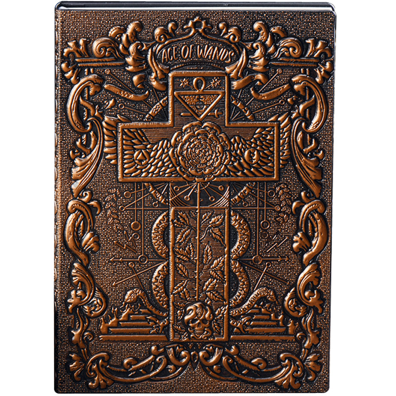 Vintage cross embossed notebook, the most personalized back-to-school gift