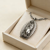 Our Lady of Guadalupe S925k Silver Necklace