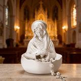 Virgin Mary Rosary Holder | Catholic Home Decor