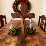 Modern Wooden Wall Cross: A Contemporary Symbol of Faith & Craftsmanship