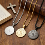 Serenity Prayer Medallion Necklace: A Daily Reminder of Faith & Resilience