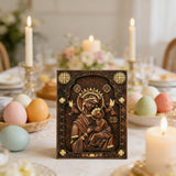 Unsere Liebe Frau von der immerwährenden Hilfe Holzschnitzerei Wanddekoration Geschenk